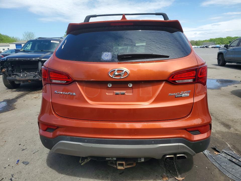 2017 Hyundai Santa Fe Sport მანქანა იყიდება აუქციონზე, vin: 5XYZWDLA9HG407712, აუქციონის ნომერი: 52995996