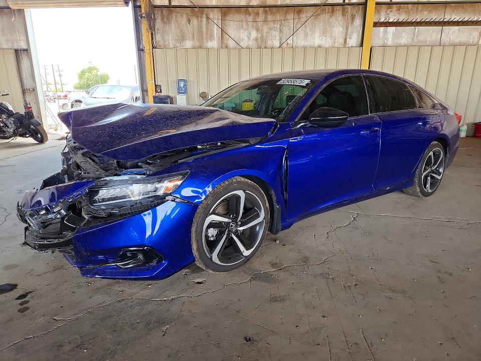 2022 Honda Accord მანქანა იყიდება აუქციონზე, vin: 1HGCV1F32NA110573, აუქციონის ნომერი: 52958576