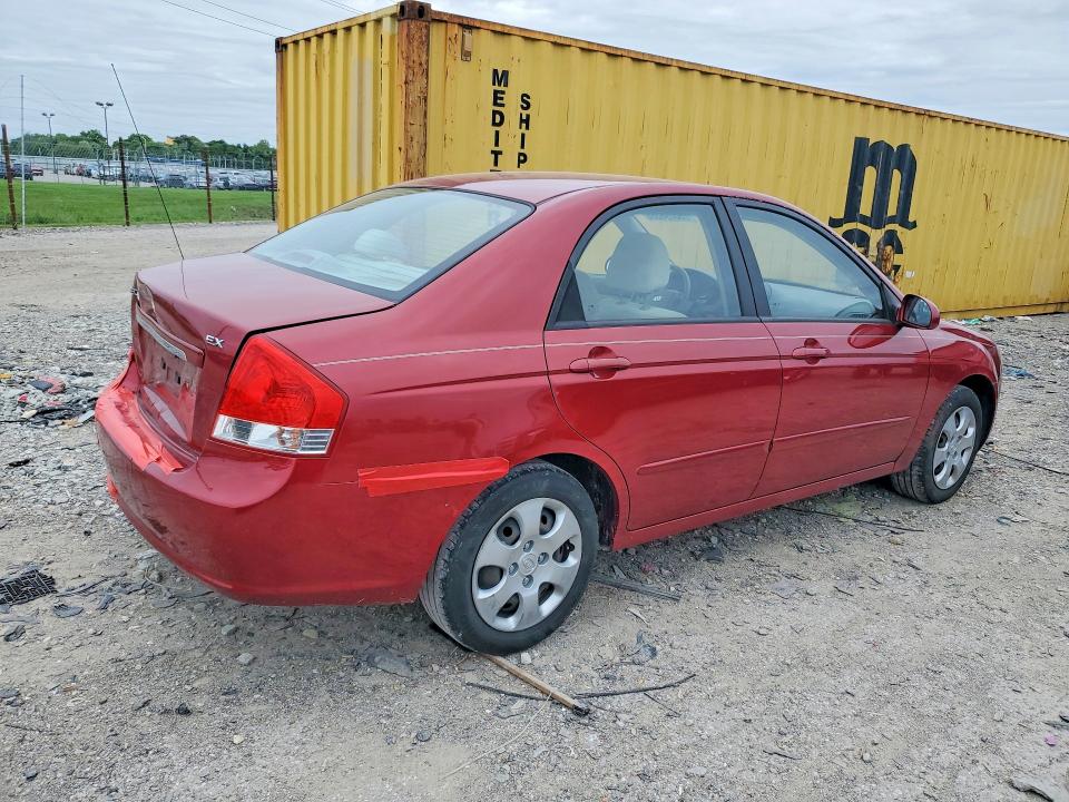 Продажа на аукционе авто 2008 Kia Spectra, vin: KNAFE121385531907, номер лота: 53796286