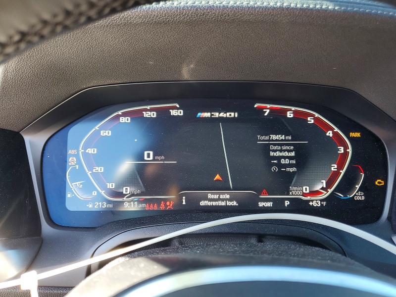 53532116 :رقم المزاد ، WBA5U7C07LFH32979 vin ، 2020 Bmw M340i مزاد بيع