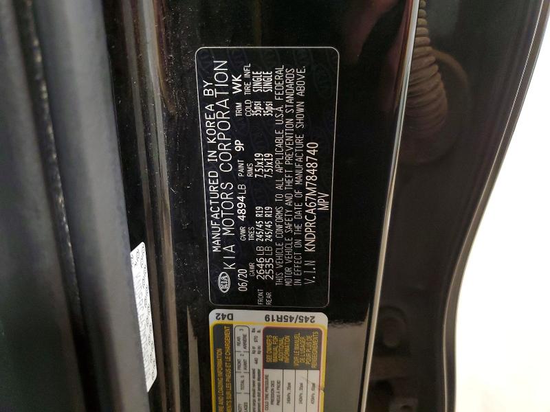 Aukcja sprzedaży 2021 Kia Sportage, vin: KNDPRCA67M7848740, numer aukcji: 54242926