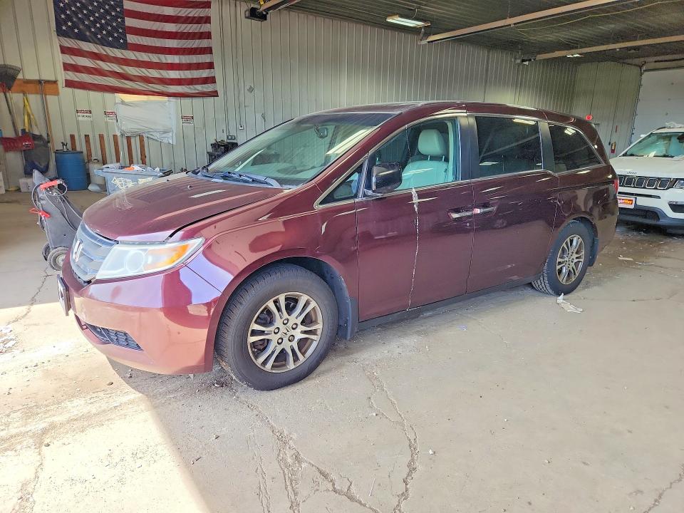 52509116 :رقم المزاد ، 5FNRL5H60BB046517 vin ، 2011 Honda Odyssey مزاد بيع