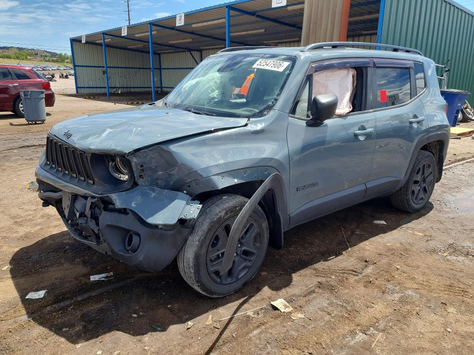 52547906 :رقم المزاد ، ZACCJBAB4JPH72096 vin ، 2018 Jeep Renegade مزاد بيع