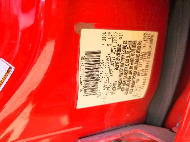 Aukcja sprzedaży 2011 Nissan Versa, vin: 3N1BC1CP4BL364798, numer aukcji: 52438966