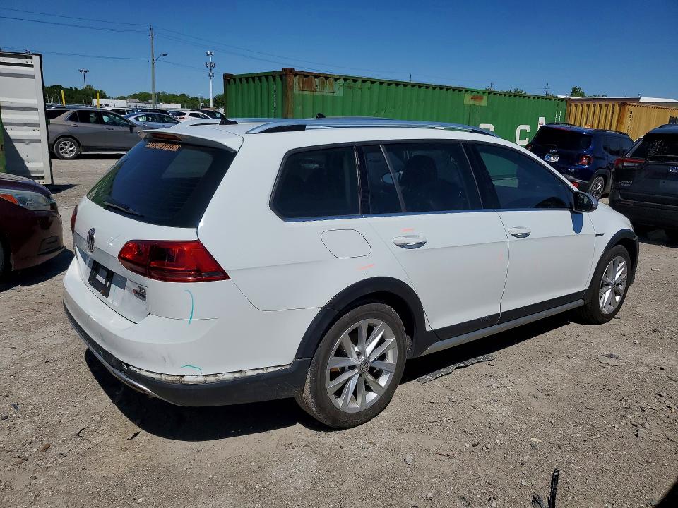 Aukcja sprzedaży 2017 Volkswagen Golf Alltrack, vin: 3VWM17AUXHM544309, numer aukcji: 50651756