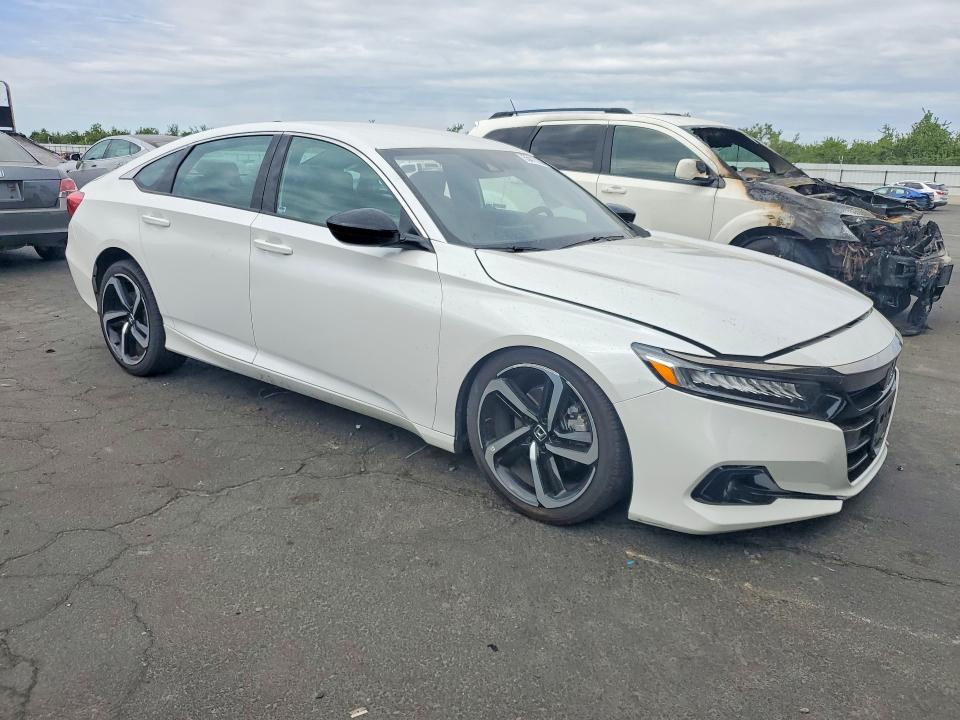 55412936 :رقم المزاد ، 1HGCV1F34MA057468 vin ، 2021 Honda Accord مزاد بيع