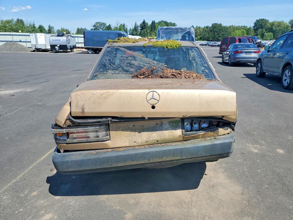54732826 :رقم المزاد ، WDBDB22A1EA052914 vin ، 1984 Mercedes-benz 190 مزاد بيع
