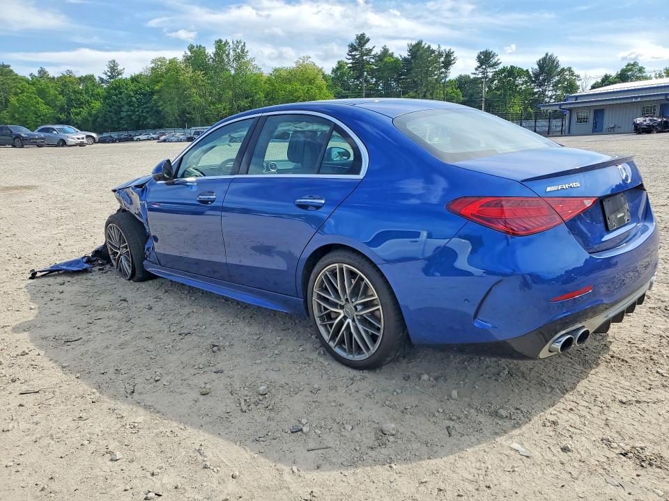 54858336 :رقم المزاد ، W1KAF8HB3PR075620 vin ، 2023 Mercedes-benz C مزاد بيع