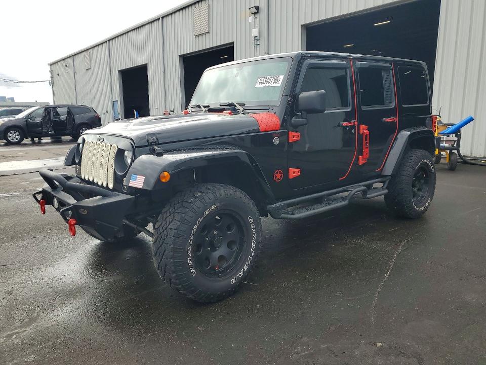 53348796 :رقم المزاد ، 1C4HJWEG5FL614235 vin ، 2015 Jeep Wrangler Unlimited مزاد بيع