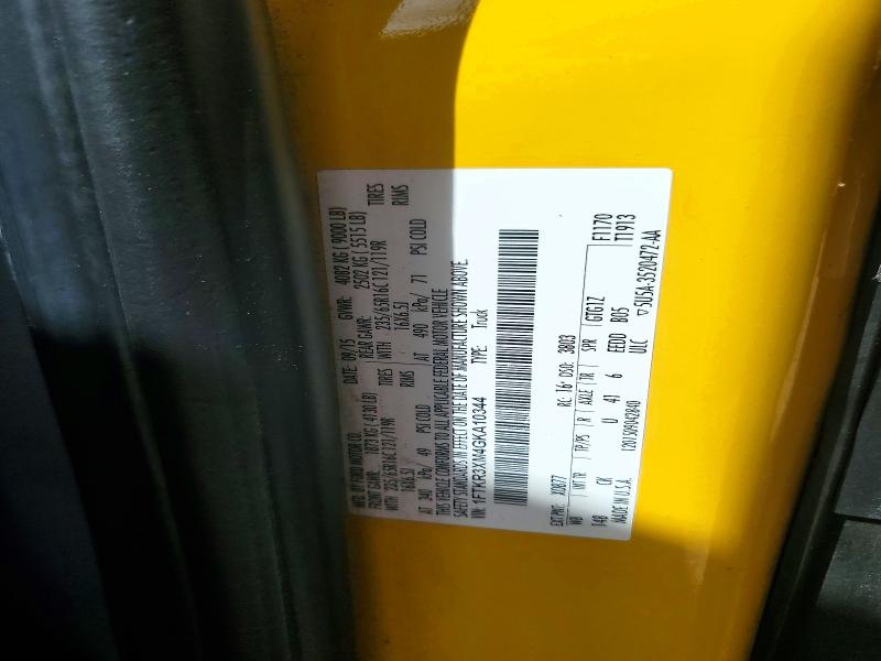 Продаж на аукціоні авто 2016 Ford Transit, vin: 1FTKR3XM4GKA10344, номер лоту: 54481526