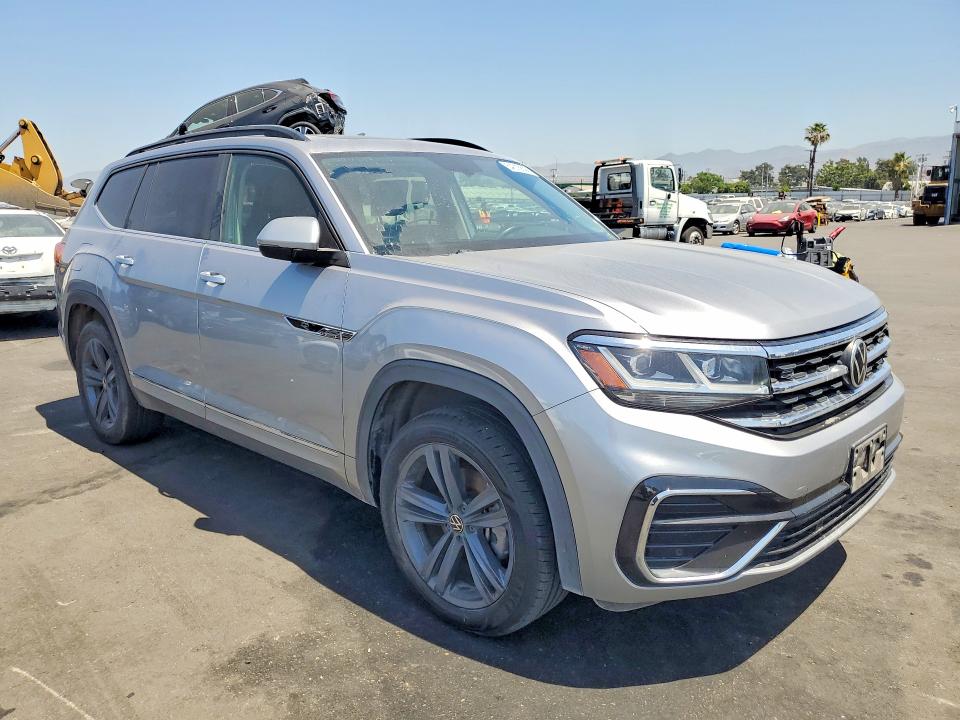 54315606 :رقم المزاد ، 1V2PR2CA7MC537665 vin ، 2021 Volkswagen Atlas مزاد بيع