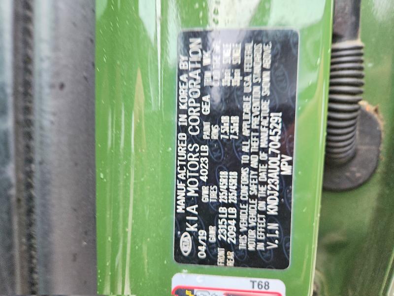 Aukcja sprzedaży 2020 Kia Soul, vin: KNDJ23AU0L7045291, numer aukcji: 54206426