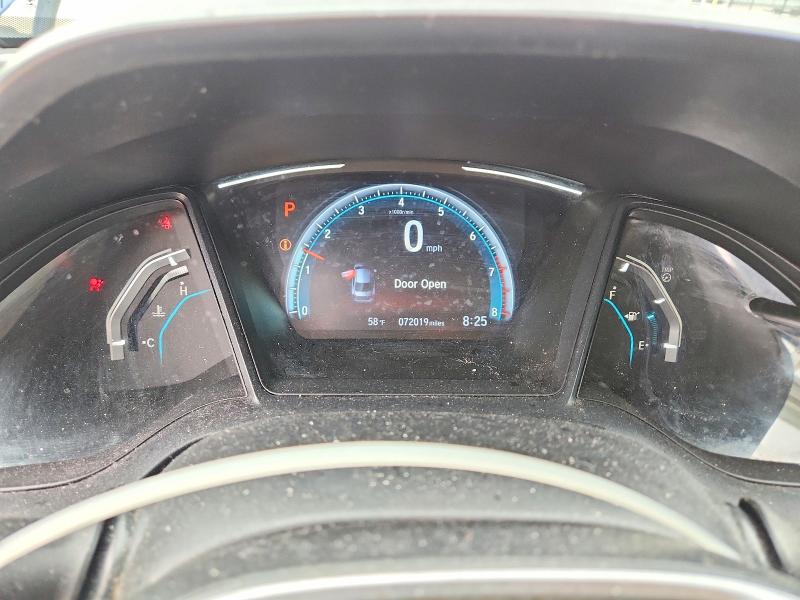 52538056 :رقم المزاد ، 19XFC2F61KE200484 vin ، 2019 Honda Civic مزاد بيع