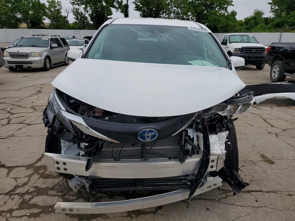 2025 Toyota Sienna მანქანა იყიდება აუქციონზე, vin: 5TDKRKEC6SS256284, აუქციონის ნომერი: 54832966