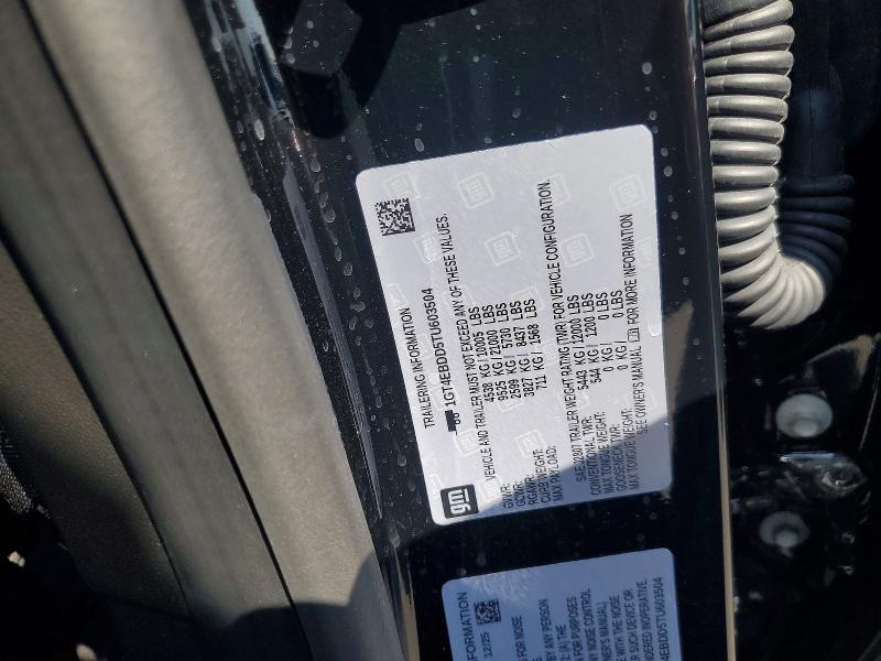 2026 Gmc Hummer Pickup მანქანა იყიდება აუქციონზე, vin: 1GT4EBDD5TU603504, აუქციონის ნომერი: 53130706