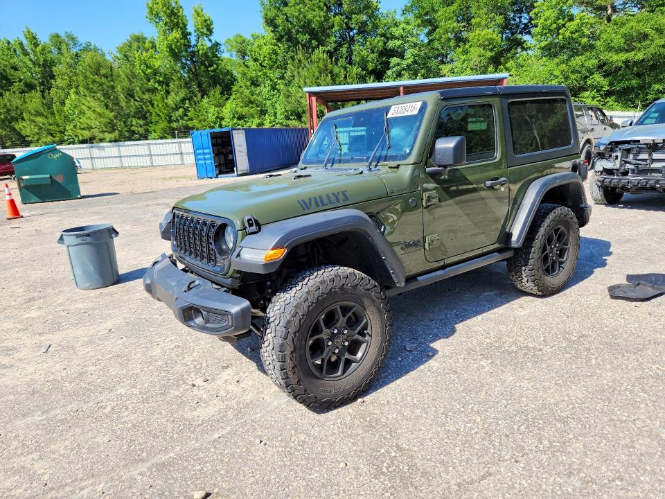 Продажа на аукционе авто 2024 Jeep Wrangler, vin: 1C4PJXAN5RW133779, номер лота: 53388416