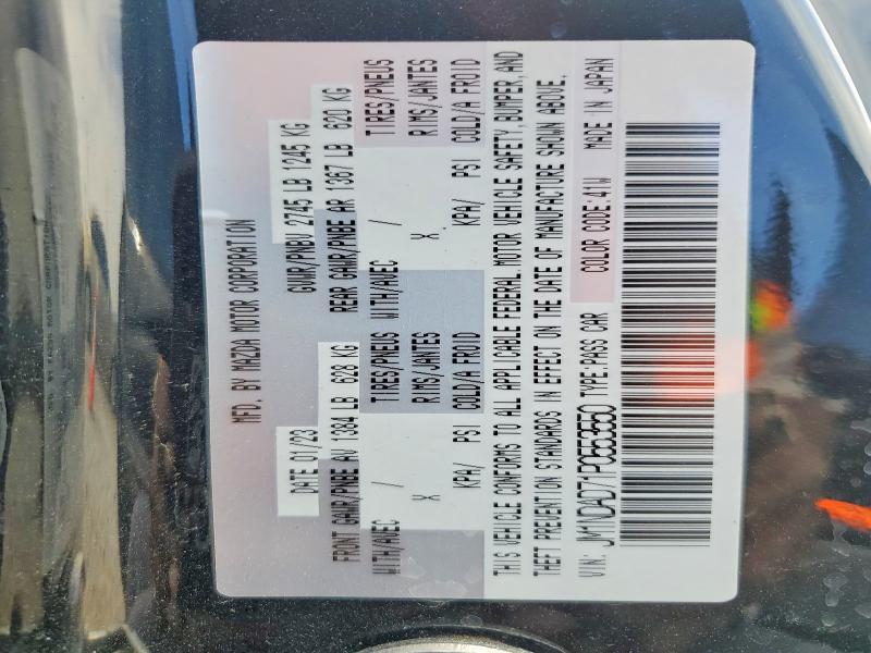 Продажа на аукционе авто 2023 Mazda Mx-5 Miata, vin: JM1NDAD71P0553550, номер лота: 53973866