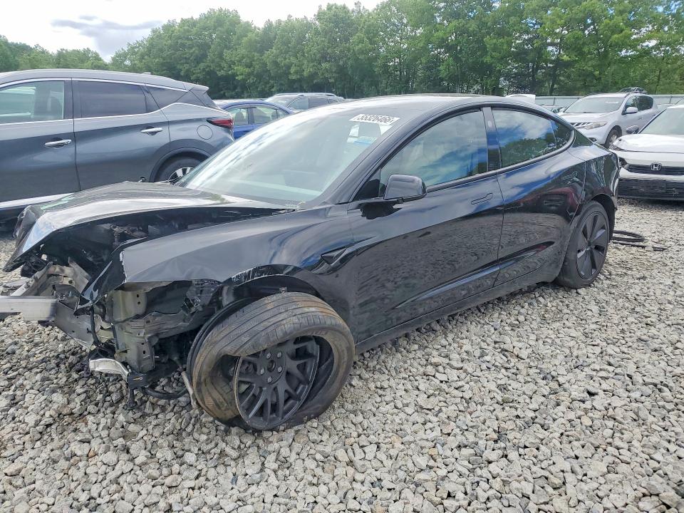 55326466 :رقم المزاد ، 5YJ3E1EB2RF822019 vin ، 2024 Tesla Model 3 مزاد بيع
