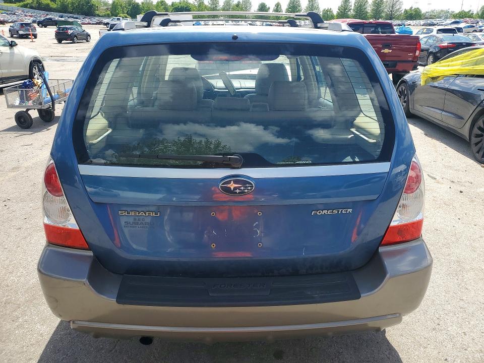 58359456 :رقم المزاد ، JF1SG676X6H742195 vin ، 2006 Subaru Forester مزاد بيع
