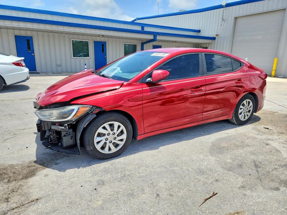 2017 Hyundai Elantra მანქანა იყიდება აუქციონზე, vin: KMHD74LF1HU408981, აუქციონის ნომერი: 55087286