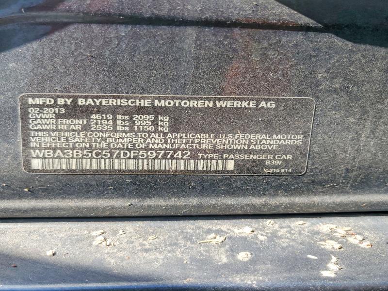 Aukcja sprzedaży 2013 Bmw 328, vin: WBA3B5C57DF597742, numer aukcji: 52854556