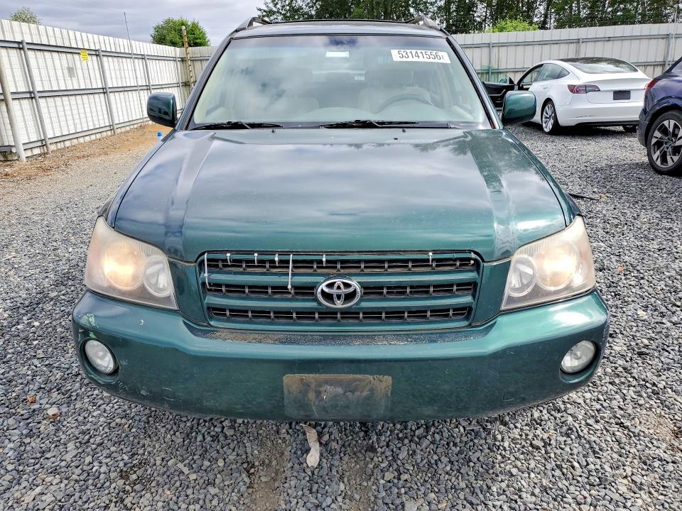 53141556 :رقم المزاد ، JTEHF21A310030272 vin ، 2001 Toyota Highlander مزاد بيع