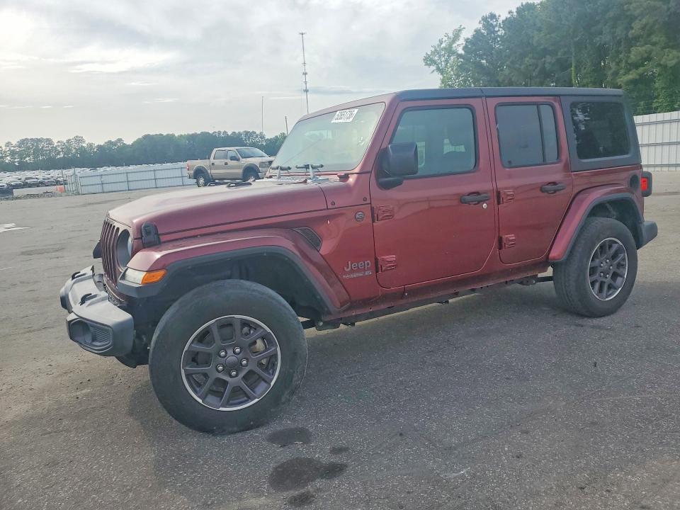 Продаж на аукціоні авто 2021 Jeep Wrangler Unlimited, vin: 1C4HJXDN4MW557320, номер лоту: 52651736