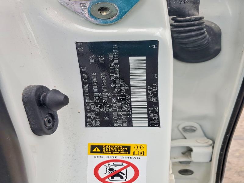 55021736 :رقم المزاد ، 5TDBZRFH3KS732297 vin ، 2019 Toyota Highlander مزاد بيع