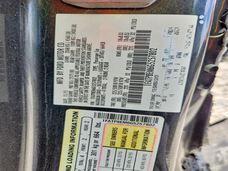 Aukcja sprzedaży 2016 Ford Mustang, vin: 1FATP8EM6G5257802, numer aukcji: 53751606