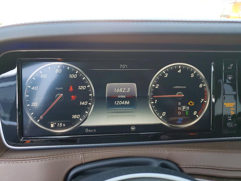 53835786 :رقم المزاد ، WDDUG8CB4FA107652 vin ، 2015 Mercedes-benz S مزاد بيع