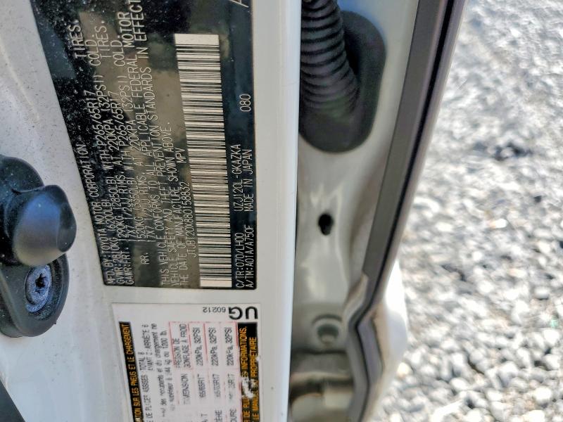 Aukcja sprzedaży 2008 Lexus Gx, vin: JTJBT20X880158832, numer aukcji: 53122956