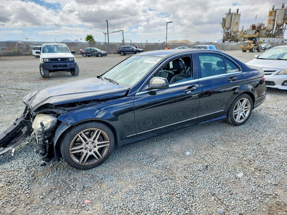 2009 Mercedes-benz C მანქანა იყიდება აუქციონზე, vin: WDDGF56X79R043781, აუქციონის ნომერი: 55197296