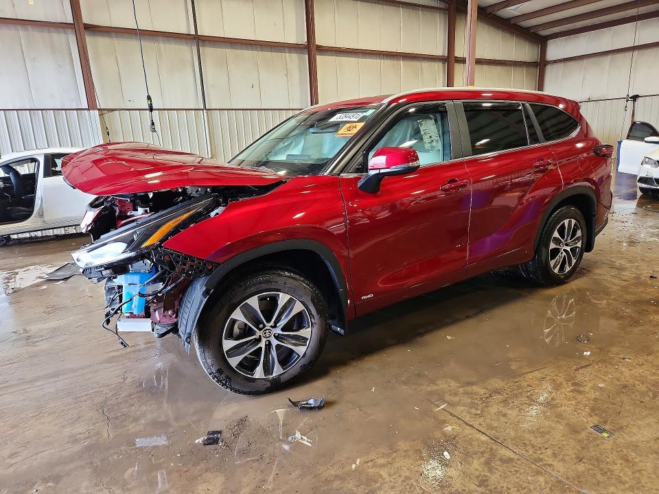 2025 Toyota Highlander Hybrid მანქანა იყიდება აუქციონზე, vin: 5TDKBRCH0SS680619, აუქციონის ნომერი: 52844916