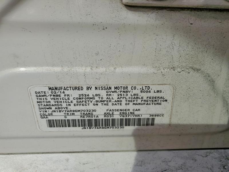 Продаж на аукціоні авто 2014 Infiniti Q50, vin: JN1BV7AR9EM703230, номер лоту: 51700036