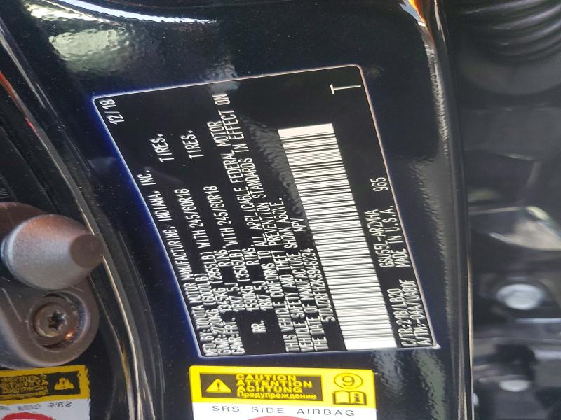 Aukcja sprzedaży 2019 Toyota Highlander, vin: 5TDJZRFH2KS948234, numer aukcji: 54099916