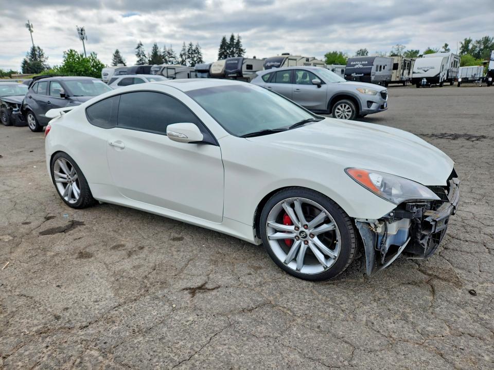 2011 Hyundai Genesis Coupe მანქანა იყიდება აუქციონზე, vin: KMHHU6KH4BU062215, აუქციონის ნომერი: 51367456