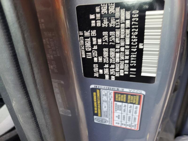 2023 Kia Sorento მანქანა იყიდება აუქციონზე, vin: 5XYRL4LC6PG217360, აუქციონის ნომერი: 53287956