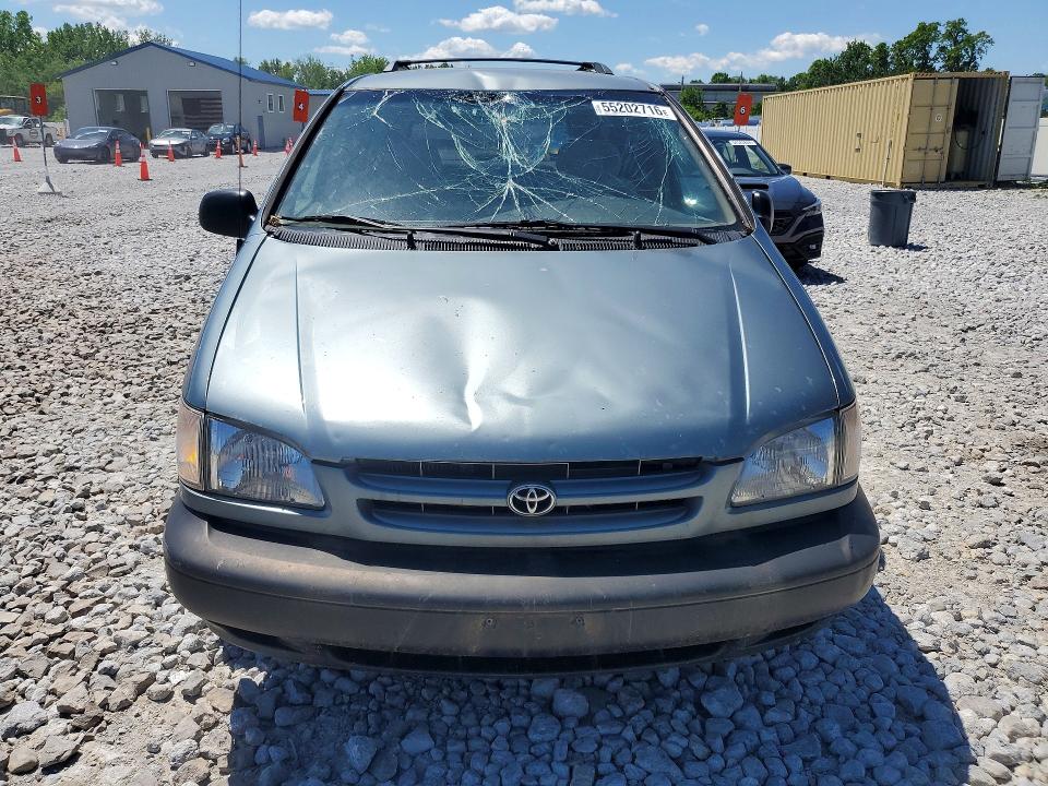 2000 Toyota Sienna მანქანა იყიდება აუქციონზე, vin: 4T3ZF19C4YU238658, აუქციონის ნომერი: 55202716