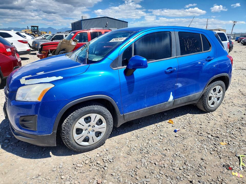 2015 Chevrolet Trax მანქანა იყიდება აუქციონზე, vin: KL7CJKSB6FB252723, აუქციონის ნომერი: 52982966