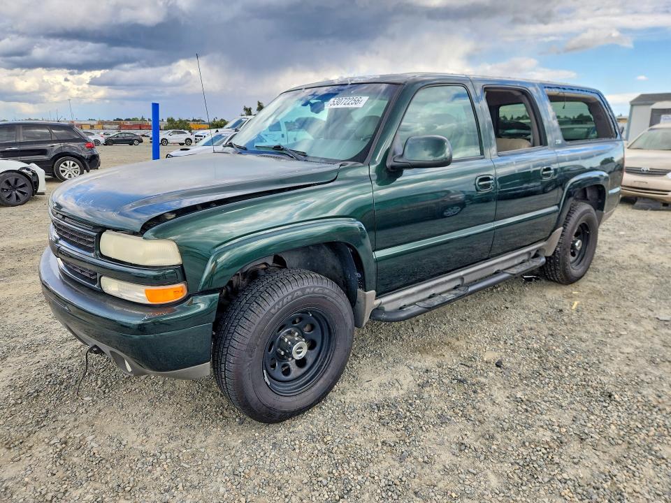 2001 Chevrolet Suburban მანქანა იყიდება აუქციონზე, vin: 3GNFK16T91G272191, აუქციონის ნომერი: 53072256