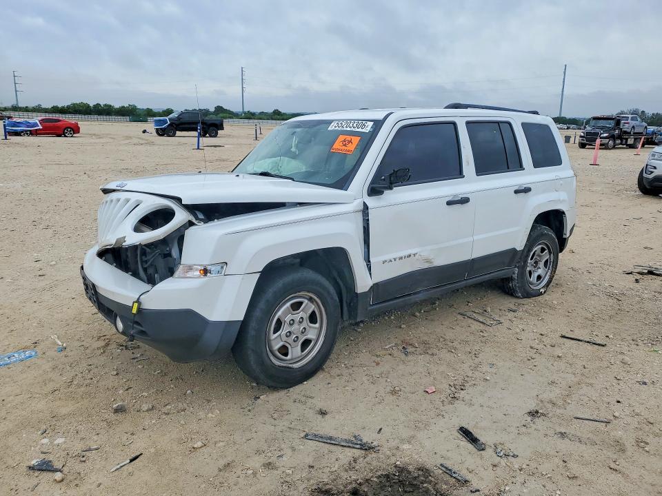 2017 Jeep Patriot მანქანა იყიდება აუქციონზე, vin: 1C4NJPBA5HD166259, აუქციონის ნომერი: 55203306