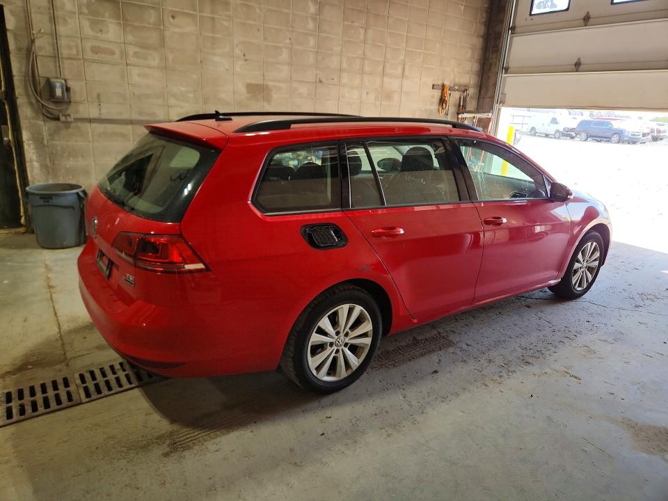 53934756 :رقم المزاد ، 3VW017AUXHM515536 vin ، 2017 Volkswagen Golf Sportwagen مزاد بيع