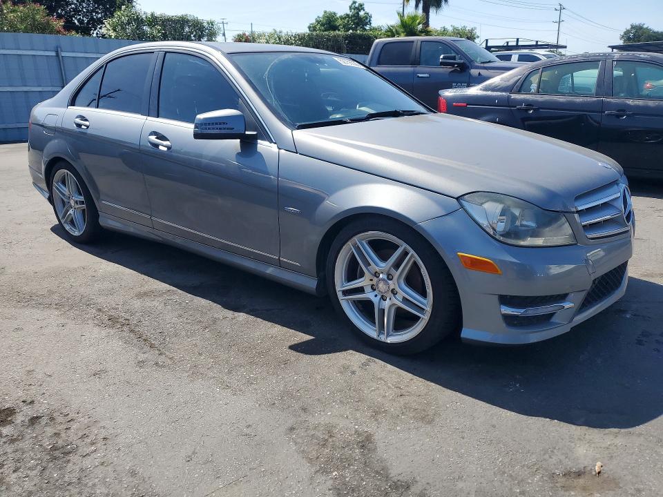 Aukcja sprzedaży 2012 Mercedes-benz C, vin: WDDGF4HB3CR214559, numer aukcji: 52756506