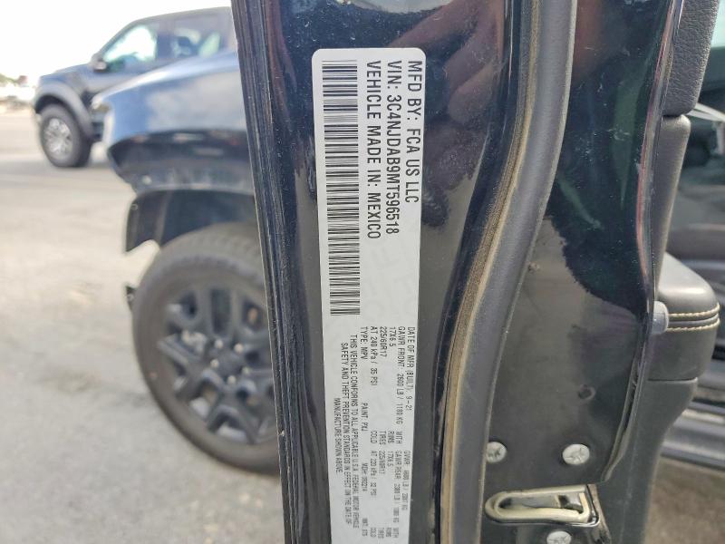 Aukcja sprzedaży 2021 Jeep Compass, vin: 3C4NJDAB9MT596518, numer aukcji: 55032716