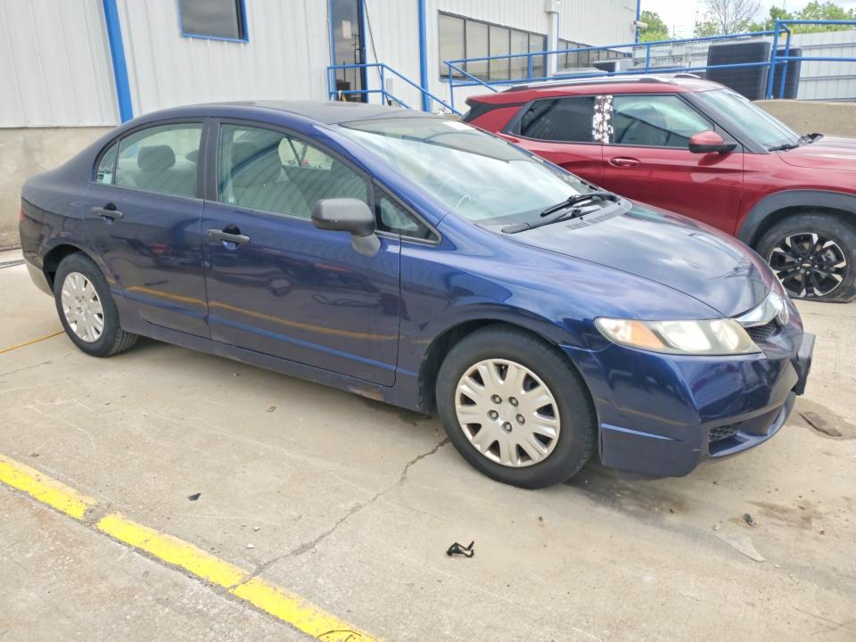 2009 Honda Civic მანქანა იყიდება აუქციონზე, vin: 19XFA16349E027186, აუქციონის ნომერი: 52189596