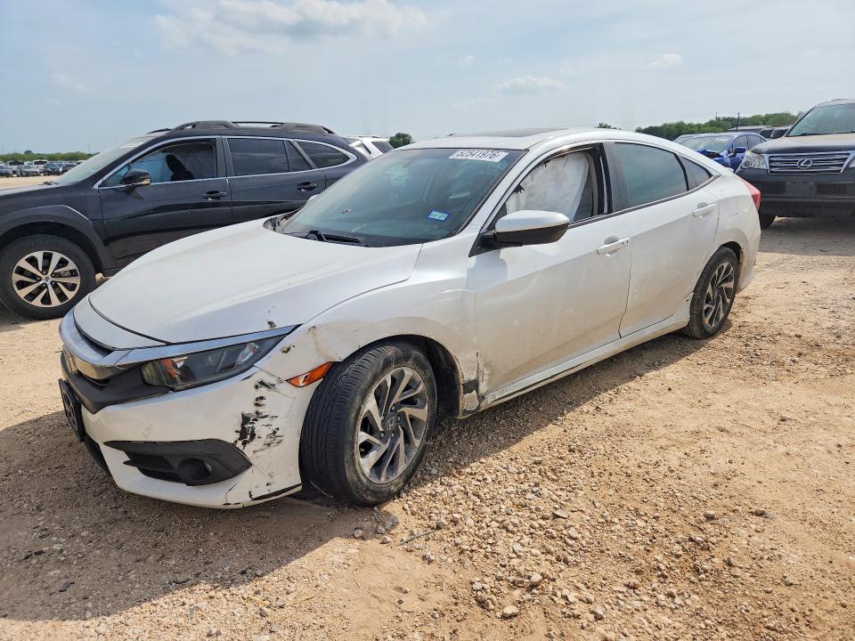 52541976 :رقم المزاد ، 19XFC2F76GE002256 vin ، 2016 Honda Civic مزاد بيع