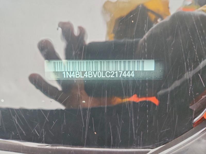 52476916 :رقم المزاد ، 1N4BL4BV0LC217444 vin ، 2020 Nissan Altima مزاد بيع