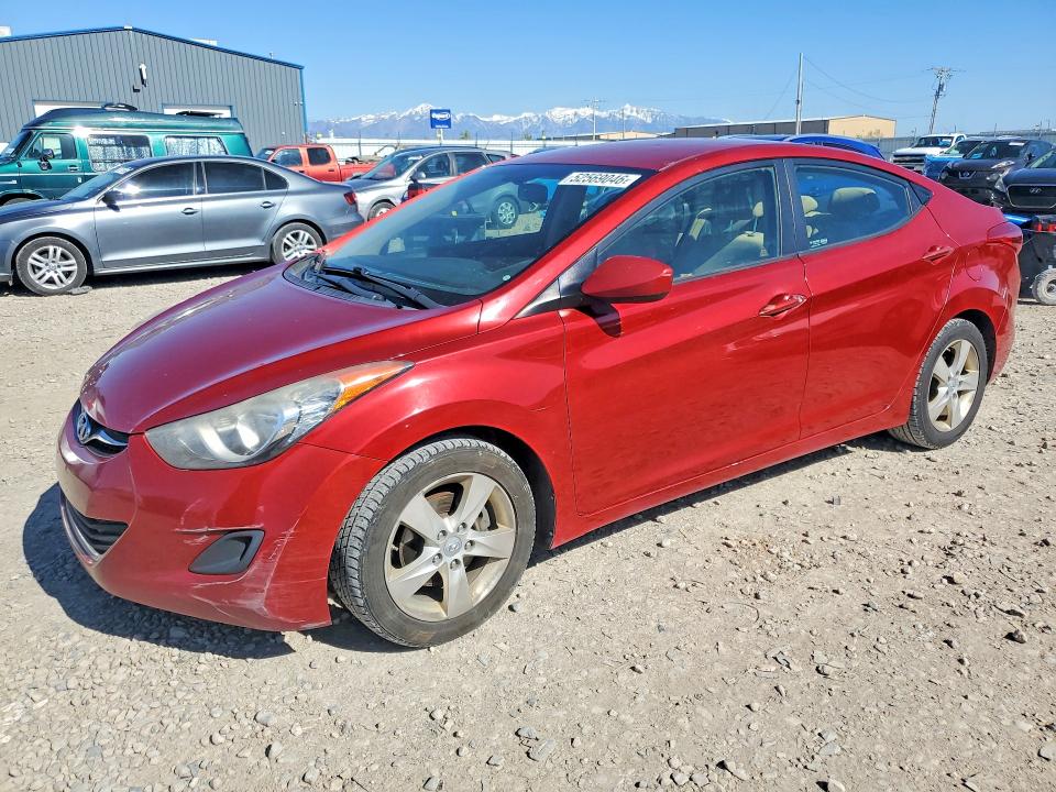 2011 Hyundai Elantra მანქანა იყიდება აუქციონზე, vin: KMHDH4AEXBU089840, აუქციონის ნომერი: 52569046