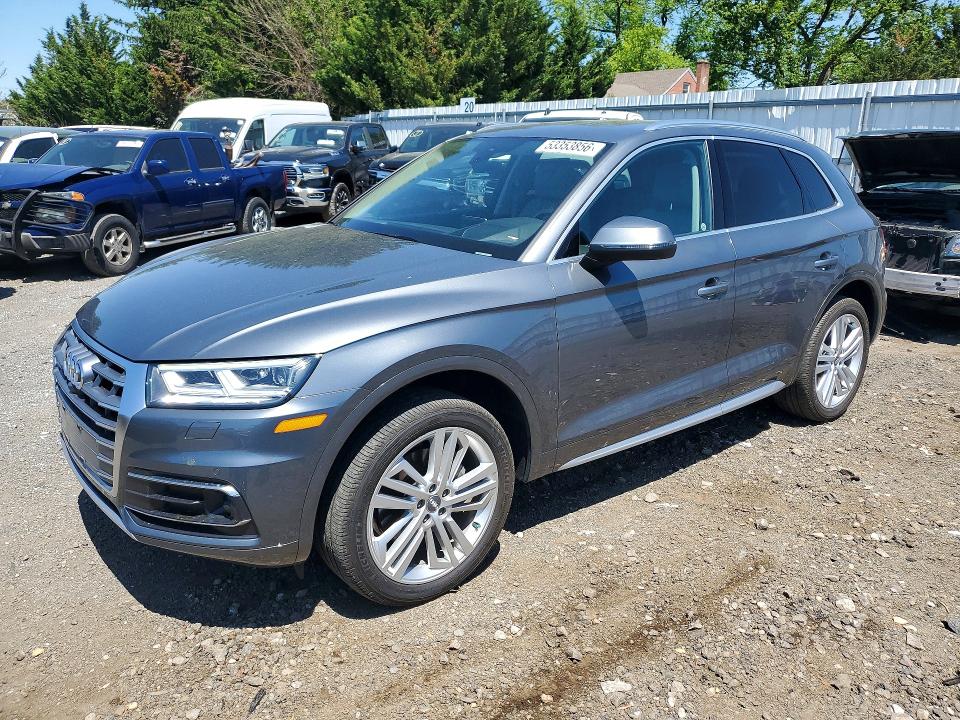 53353856 :رقم المزاد ، WA1CNAFY2J2190773 vin ، 2018 Audi Q5 مزاد بيع