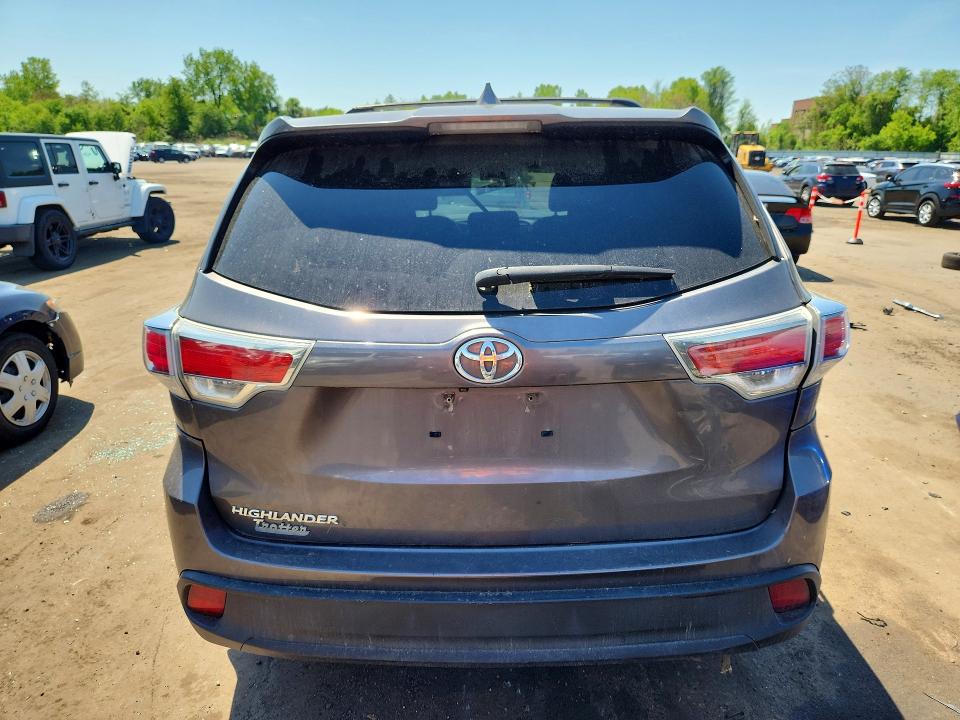 2014 Toyota Highlander მანქანა იყიდება აუქციონზე, vin: 5TDBKRFH7ES048023, აუქციონის ნომერი: 53883716